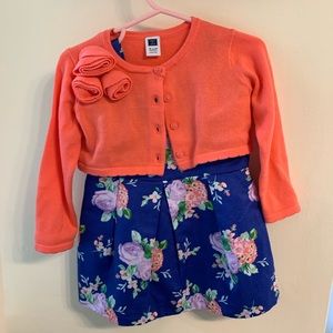 Adorable Janie and Jack Dress and Cardigan!